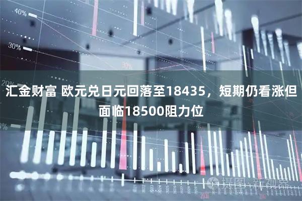 汇金财富 欧元兑日元回落至18435，短期仍看涨但面临18500阻力位